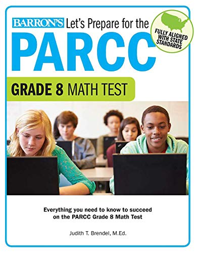 Imagen de archivo de Let's Prepare for the PARCC Grade 8 Math Test (Let's Prepare for the PARCC Tests) a la venta por SecondSale