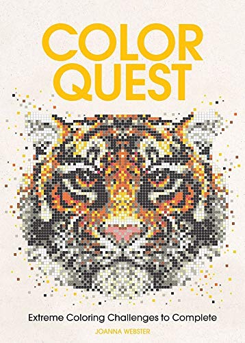 Stock image for Color Quest: Extreme Coloring Challenges to Complete for sale by Reliant Bookstore