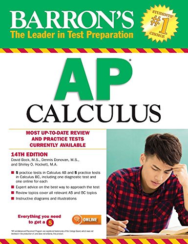 Imagen de archivo de Barron's AP Calculus, 14th Edition a la venta por BookHolders