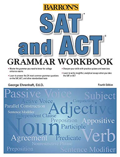 Beispielbild fr SAT and ACT Grammar Workbook zum Verkauf von Better World Books