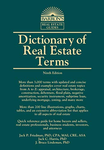 Stock image for Dictionary of Real Estate Terms (Barrons Business Dictionaries) for sale by Red's Corner LLC