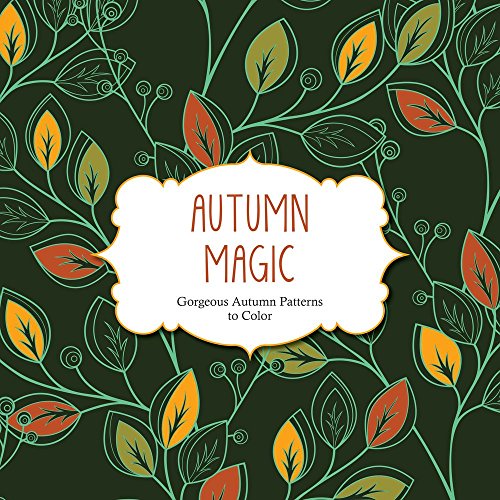 Stock image for Autumn Magic: Gorgeous Autumn Patterns to Color for sale by ThriftBooks-Atlanta