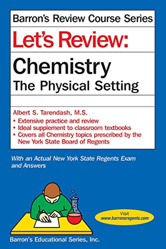 Beispielbild fr Let's Review Chemistry : The Physical Setting zum Verkauf von Better World Books: West