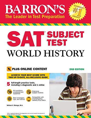 9781438010007: SAT Subject Test World History with Online Tests