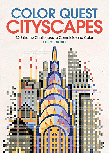 9781438010588: Color Quest Cityscapes: 30 Extreme Challenges to Complete and Color