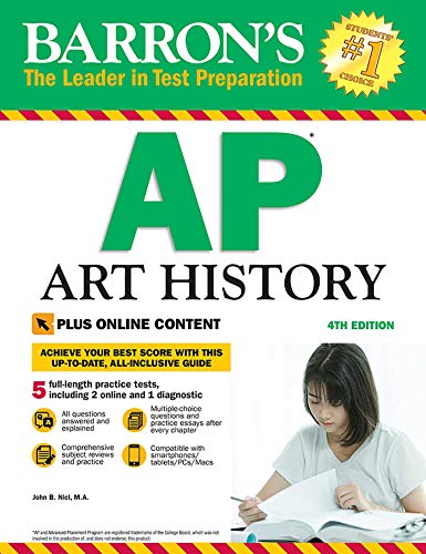 Stock image for Barron's AP Art History, 4th Edition: With Bonus Online Tests for sale by Your Online Bookstore
