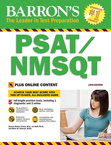 9781438011066: PSAT/NMSQT with Online Tests (Barron's Test Prep)