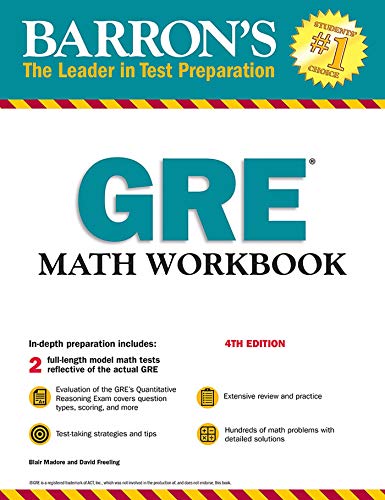 9781438011196: GRE Math Workbook (Barron's Test Prep)