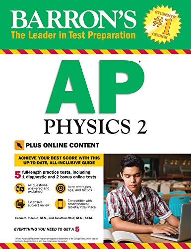 Imagen de archivo de Barron's AP Physics 2: With Bonus Online Tests a la venta por PlumCircle