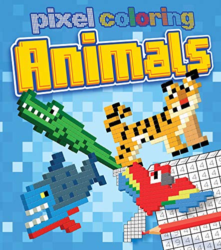 Beispielbild fr Pixel Coloring: Animals zum Verkauf von Books-FYI, Inc.