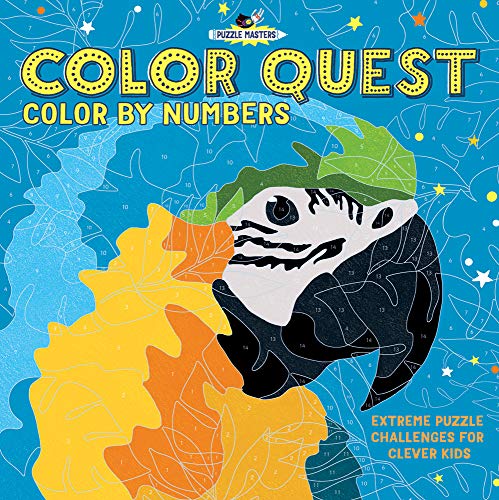 9781438011462: Color Quest: Color by Numbers: Extreme Puzzle Challenges for Clever Kids (Puzzle Masters)