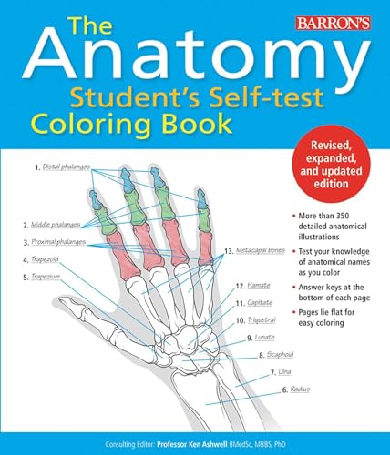 Stock image for The Anatomy Student's Self-test Coloring Book for sale by Revaluation Books