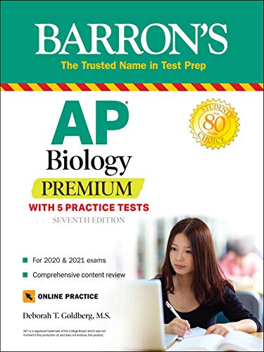 Beispielbild fr AP Biology Premium : With 5 Practice Tests zum Verkauf von Better World Books