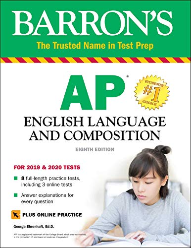 9781438011851: AP English Language and Composition: With Online Tests (Barron's Test Prep)