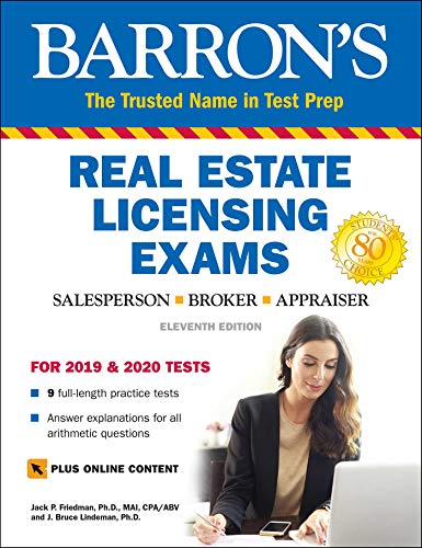 9781438011868: Real Estate Licensing Exams (Barron's Test Prep)