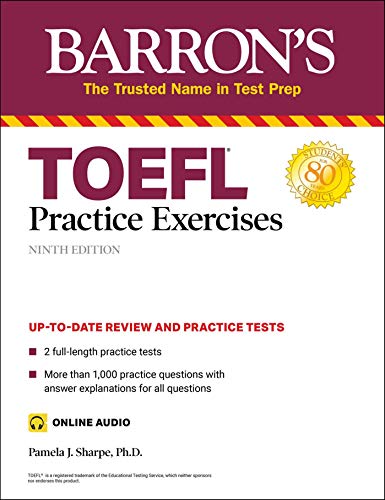 Beispielbild fr TOEFL Practice Exercises zum Verkauf von Better World Books