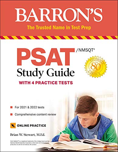 Stock image for PSAT/NMSQT Study Guide: with 4 Practice Tests (Barron's Test Prep) for sale by Jenson Books Inc