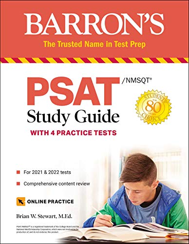 Stock image for PSAT/NMSQT Study Guide : With 4 Practice Tests for sale by Better World Books