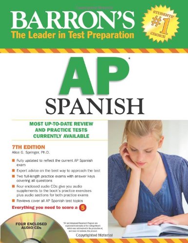 Beispielbild fr Barron's AP Spanish with Audio CDs zum Verkauf von Better World Books