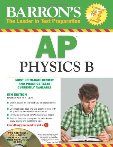 Stock image for Barron's AP Physics B for sale by HPB-Emerald