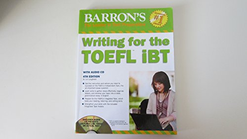 Stock image for Writing for the TOEFL iBT with Audio CD (Barron's Writing for the TOEFL) for sale by Irish Booksellers