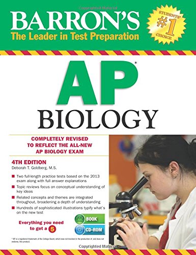 Stock image for Barron's AP Biology with CD-ROM, 4th Edition for sale by Better World Books