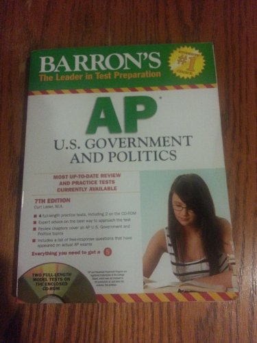 Stock image for Barron's AP U. S. Government and Politics for sale by Better World Books