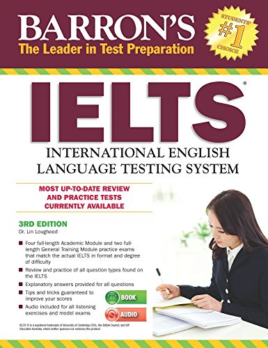 Stock image for Barron's IELTS with Audio CDs, 3rd Edition for sale by Better World Books: West