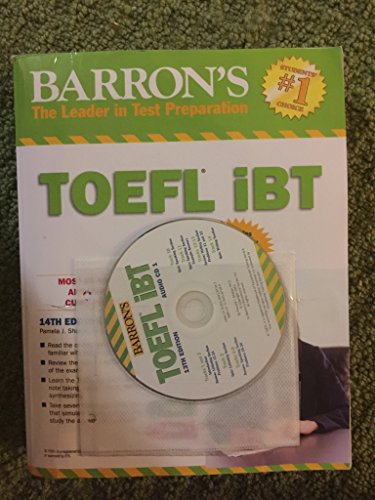 Beispielbild fr Barron's TOEFL IBT with Audio Compact Discs zum Verkauf von Better World Books