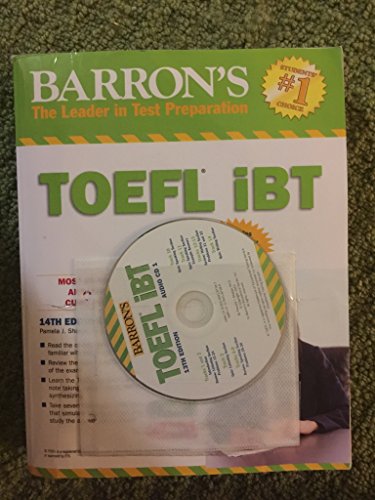 9781438072821: TOEFL IBT with Audio Compact Discs 14th Edition