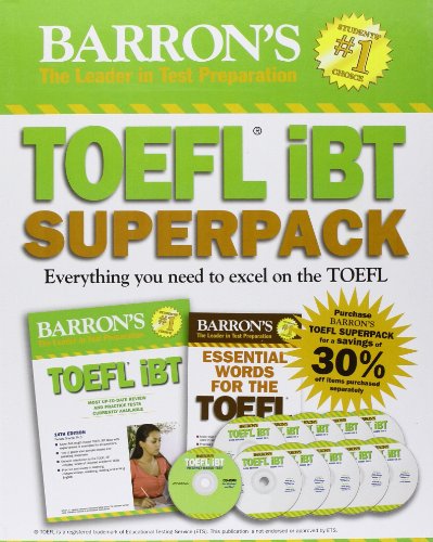 Stock image for Barron's TOEFL iBT Superpack, 2nd Edition for sale by SecondSale