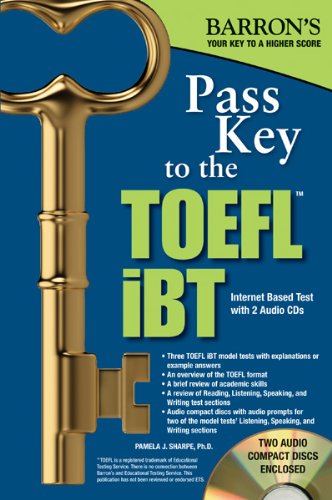 Imagen de archivo de Pass Key to the TOEFL iBT (Barron's TOEFL iBT Pass Key) a la venta por Irish Booksellers