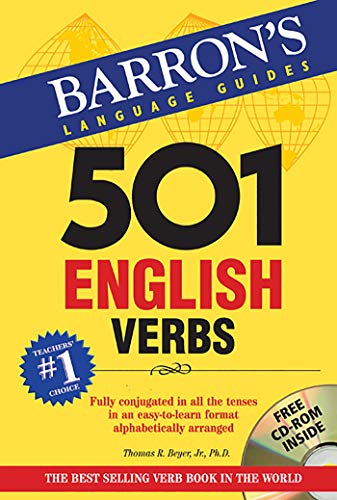 Stock image for 501 English Verbs with CD-ROM (Barron's 501 Verbs) for sale by PAPER CAVALIER UK