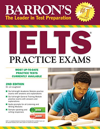 9781438073316: Barron's IELTS Practice Exams