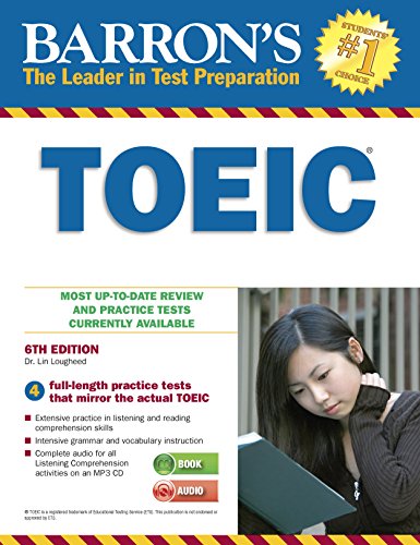 Stock image for Barron's TOEIC with MP3 CD for sale by PAPER CAVALIER US