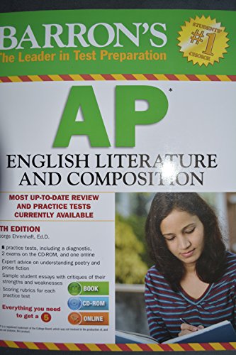 Barron's AP English Literature and Composition with CD-ROM, 5th Edition