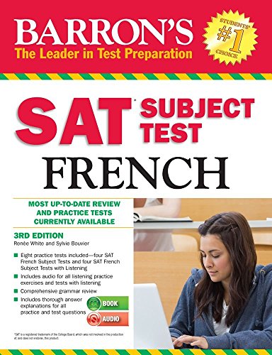 Imagen de archivo de Barron's SAT Subject Test French with Audio CDs, 3rd Edition a la venta por Your Online Bookstore