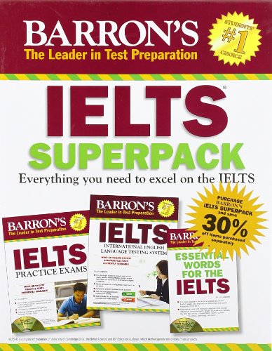 9781438074085: Barron€™s IELTS Superpack