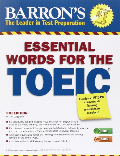Beispielbild fr Essential Words for the TOEIC with MP3 CD zum Verkauf von Better World Books