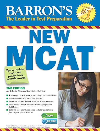 Stock image for Barron's New MCAT 2e W/ CD for sale by a2zbooks