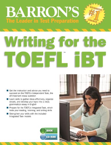 Beispielbild fr Writing for the TOEFL IBT with MP3 CD zum Verkauf von Better World Books