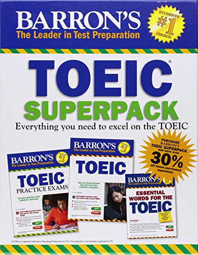 9781438074764: Barron's TOEIC Superpack