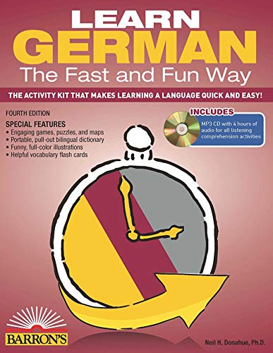 Beispielbild fr Learn German the Fast and Fun Way with Online Audio (Barron's Fast and Fun Foreign Languages) zum Verkauf von Book Deals