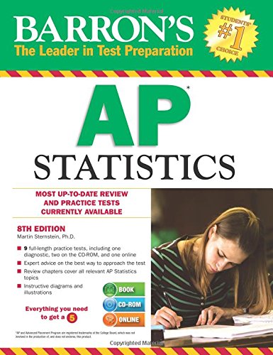 Stock image for Barron's AP Statistics with CD-ROM for sale by GF Books, Inc.