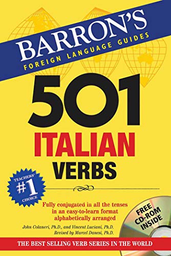 Stock image for 501 Italian Verbs: with CD-ROM (501 Verb Series) for sale by HPB-Diamond