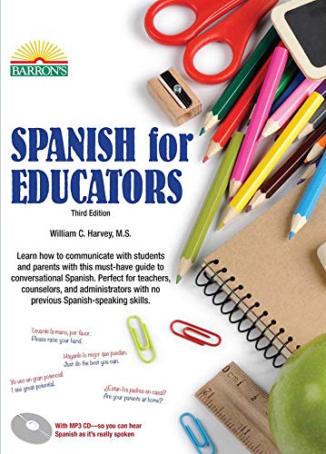 Stock image for Spanish for Educators: with Online Audio (Barron's Foreign Language Guides) for sale by BooksRun