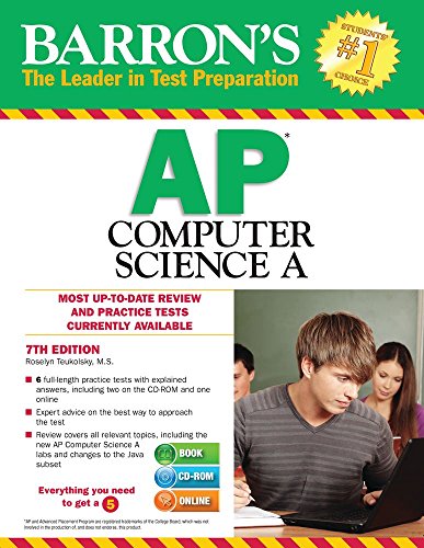 9781438075532: Ap Computer Science A (Barron's AP Computer Science A)