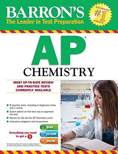 Stock image for Barron's AP Chemistry with CD-ROM, 8th Edition (Barron's AP Chemistry (W/CD)) for sale by Your Online Bookstore