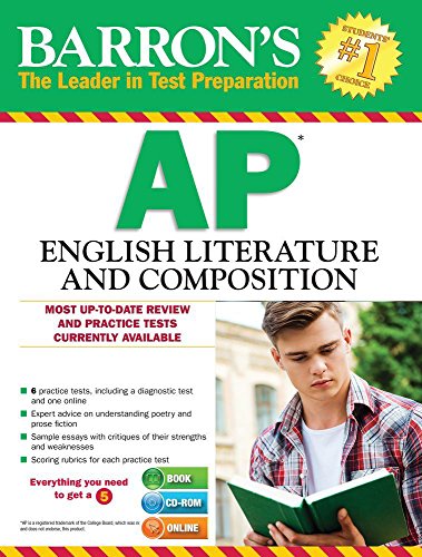 Stock image for Barron's AP English Literature and Composition with CD-ROM for sale by Better World Books: West