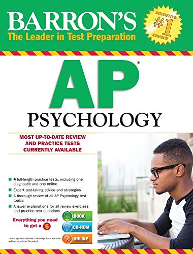 Stock image for Barron's AP Psychology with CD-ROM, 7th Edition for sale by Wonder Book